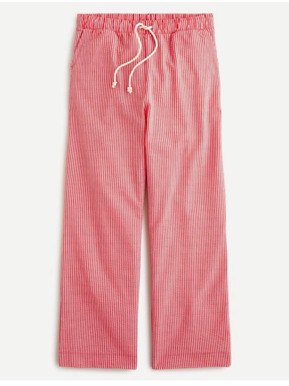 J.Crew Seersucker Wide Leg Pants S